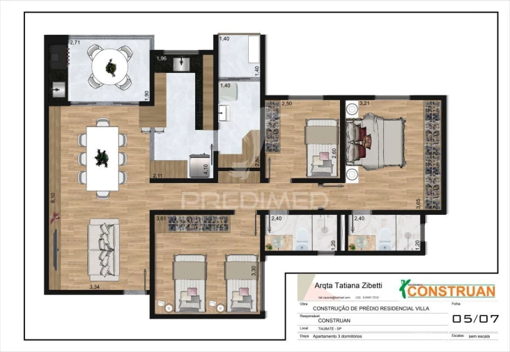 Apartamento T3 para Venda em Alto do Seixalinho, Santo André e Verderena Foto 14