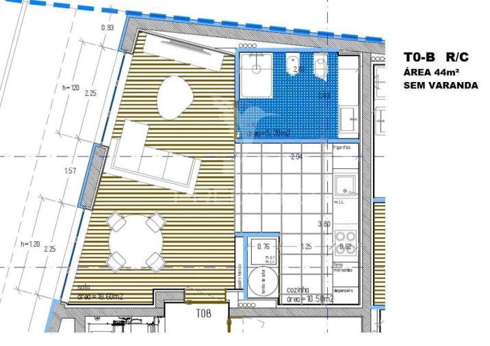 Apartamento T0 para Venda em Vila Nova de Famalicão e Calendário Foto 2