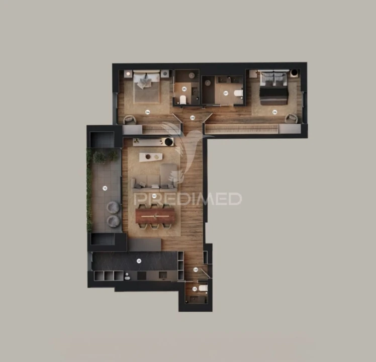 Apartamento T3 para Venda em Funchal (São Pedro) Foto 12