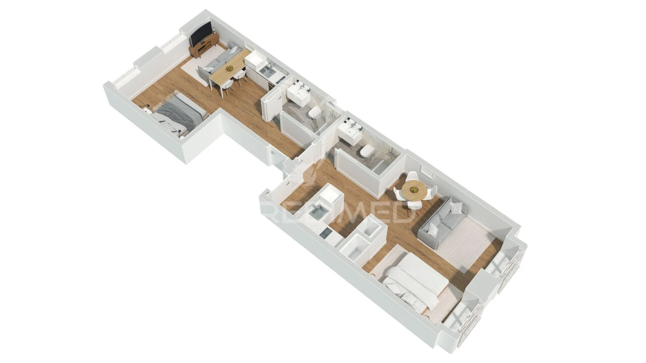 Apartamento T0 para Venda em Santa Marinha e São Pedro da Afurada Foto 31
