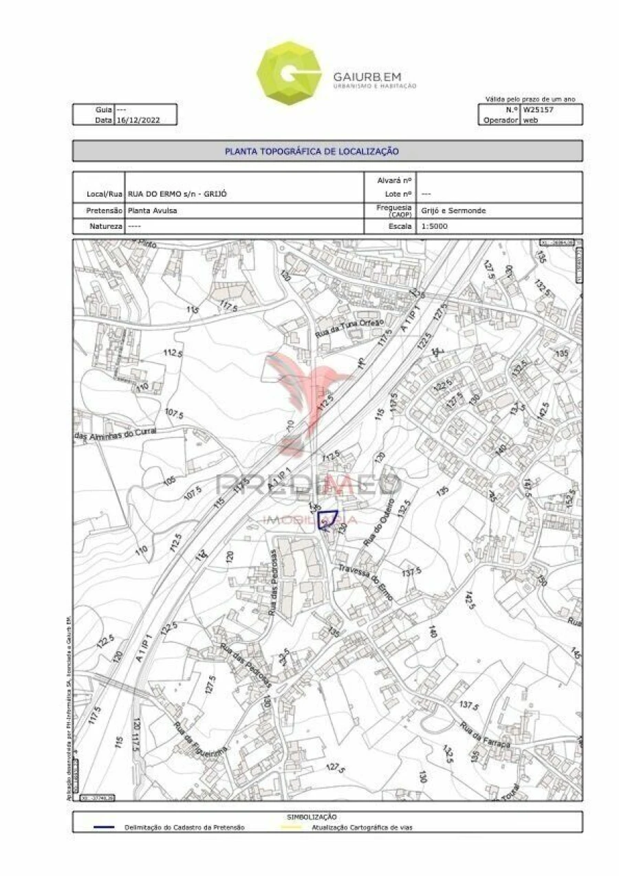 Terreno para Venda em Grijó e Sermonde Foto 13