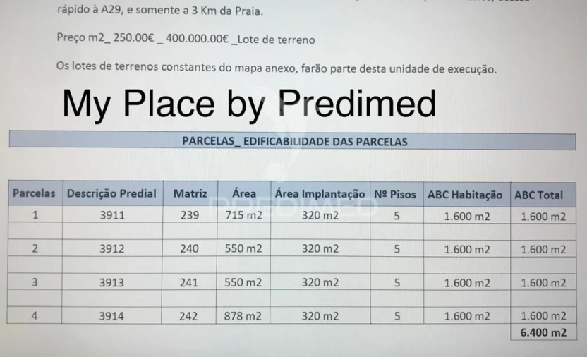 Terreno para Venda em Gulpilhares e Valadares Foto 3