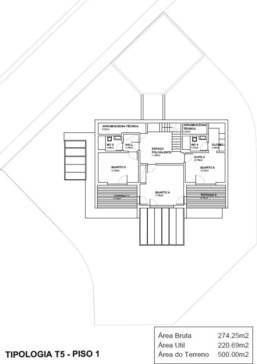 Moradia T5 para Venda em São João das Lampas e Terrugem Foto 34
