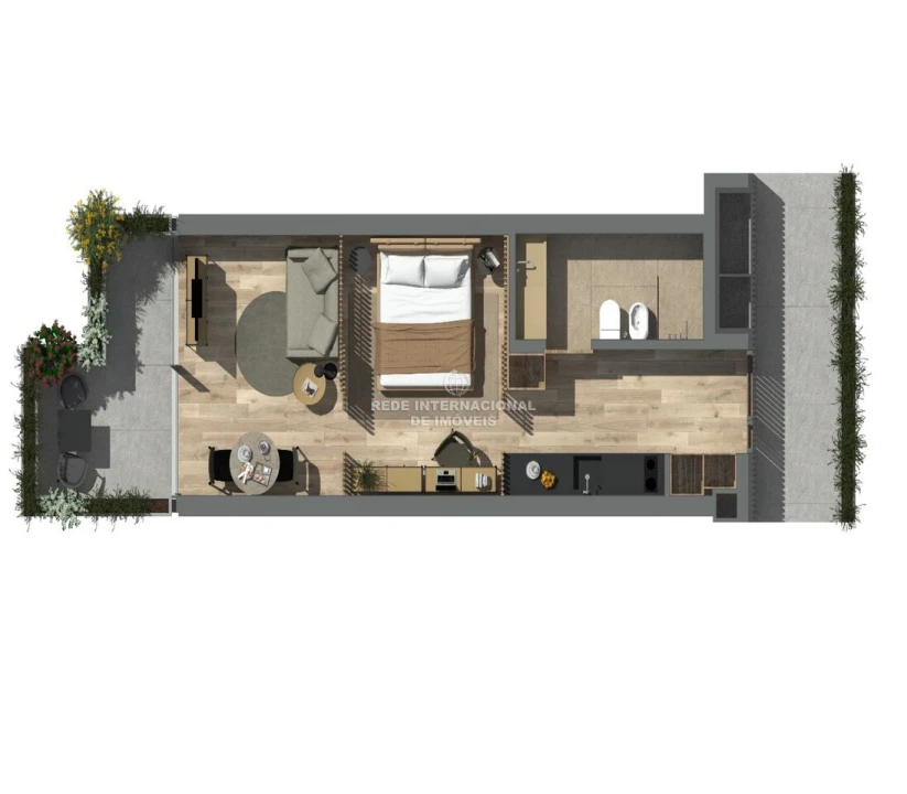 Apartamento T0 para Venda em São Mamede de Infesta e Senhora da Hora Foto 20