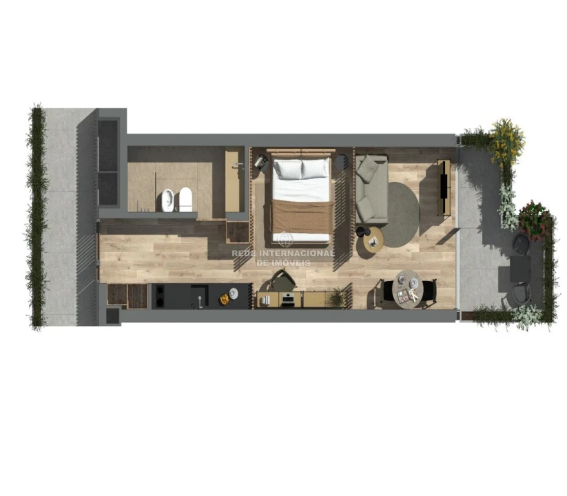 Apartamento T0 para Venda em São Mamede de Infesta e Senhora da Hora Foto 17