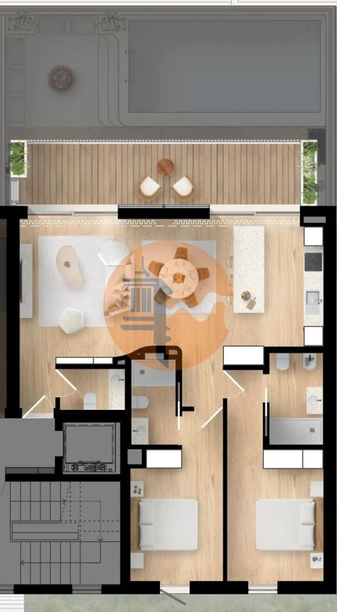 Apartamento T2 para Venda em Moncarapacho e Fuseta