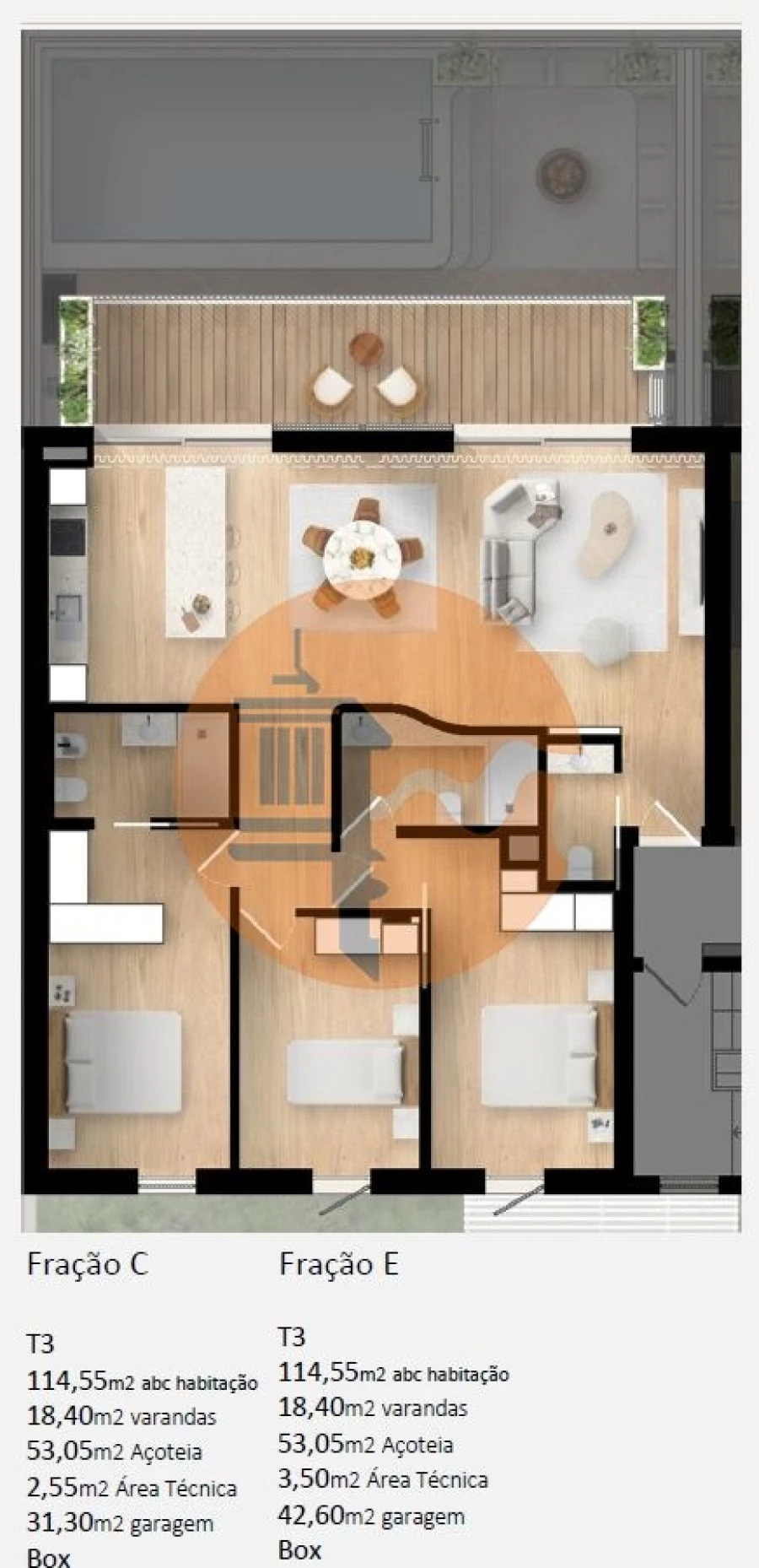 Apartamento T3 para Venda em Moncarapacho e Fuseta Foto 14