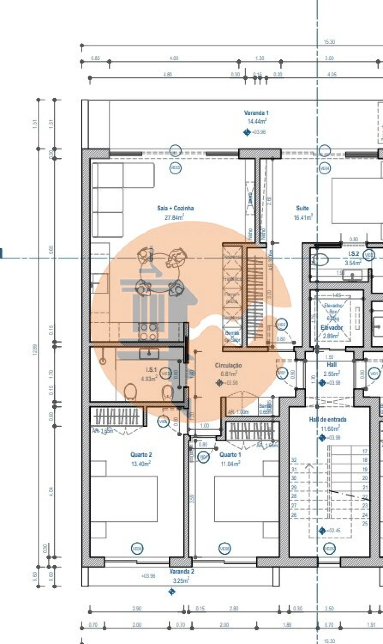 Apartamento T3 para Venda em Luz de Tavira e Santo Estêvão Foto 43