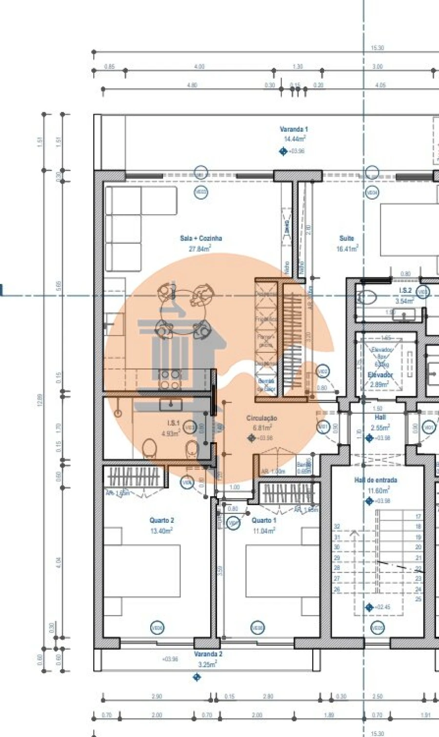 Apartamento T3 para Venda em Luz de Tavira e Santo Estêvão Foto 43