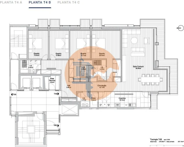 Apartamento T4 para Venda em Alcantara Foto 21