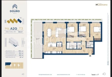 Apartamento T3 para Venda em Santa Marinha e São Pedro da Afurada