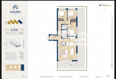 Apartamento T3 para Venda em Santa Marinha e São Pedro da Afurada