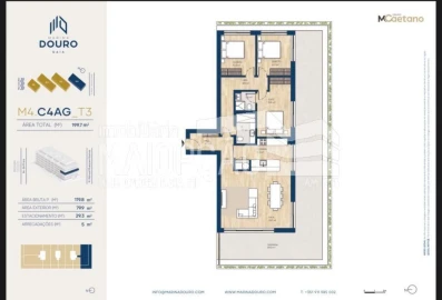 Apartamento T3 para Venda em Santa Marinha e São Pedro da Afurada