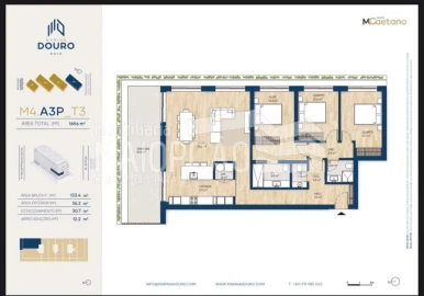 Apartamento T3 para Venda em Santa Marinha e São Pedro da Afurada