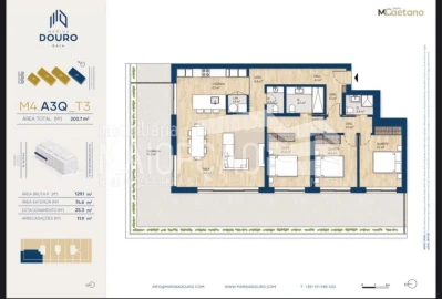 Apartamento T3 para Venda em Santa Marinha e São Pedro da Afurada