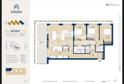 Apartamento T3 para Venda em Santa Marinha e São Pedro da Afurada