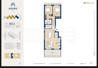 Apartamento T2 para Venda em Santa Marinha e São Pedro da Afurada