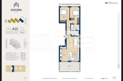 Apartamento T2 para Venda em Santa Marinha e São Pedro da Afurada