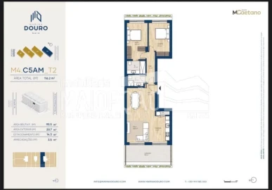 Apartamento T2 para Venda em Santa Marinha e São Pedro da Afurada