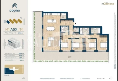 Apartamento T4 para Venda em Santa Marinha e São Pedro da Afurada