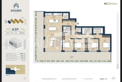 Apartamento T4 para Venda em Santa Marinha e São Pedro da Afurada