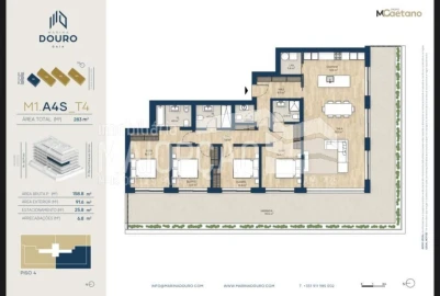 Apartamento T4 para Venda em Santa Marinha e São Pedro da Afurada