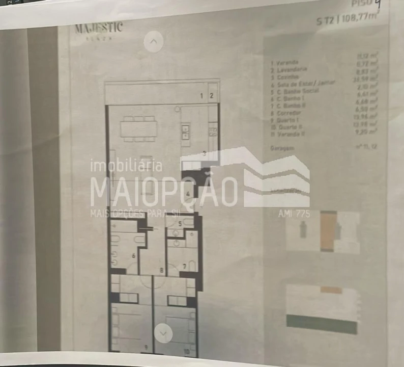 Apartamento T2 para Venda em Mafamude e Vilar do Paraíso Foto 1