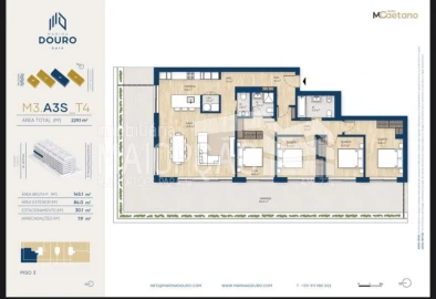 Apartamento T4 para Venda em Santa Marinha e São Pedro da Afurada