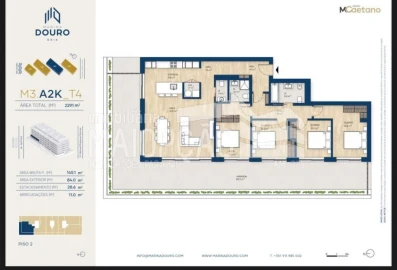 Apartamento T4 para Venda em Santa Marinha e São Pedro da Afurada