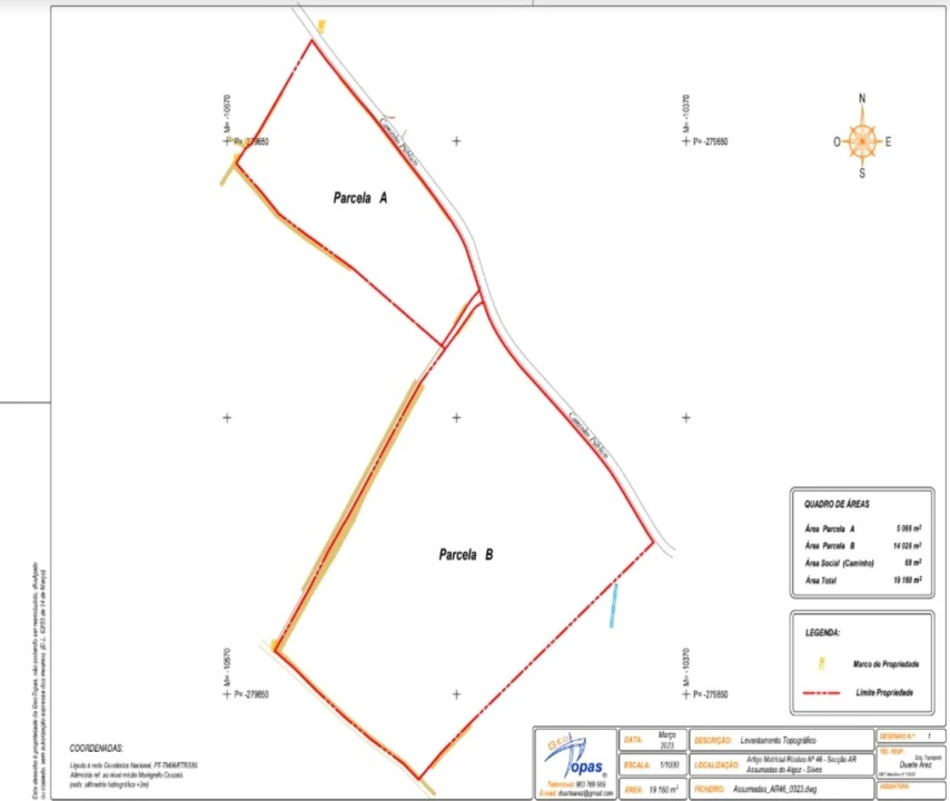 Terreno para Venda em Algoz e Tunes Foto 2