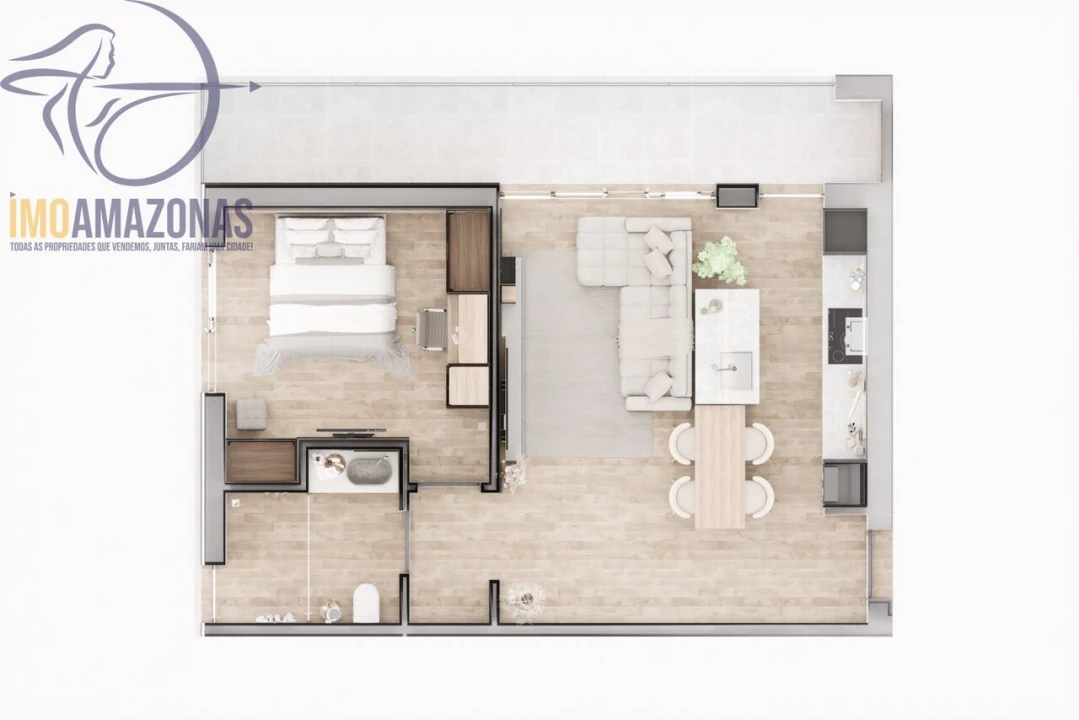 Apartamento T1 para Venda em Porches Foto 11