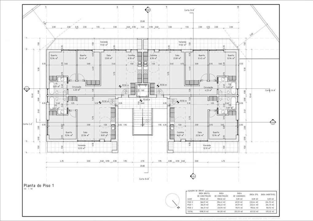 Apartamento T3 para Venda em Porches Foto 31