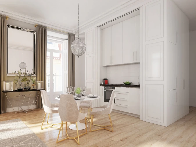 Apartamento T2 para Venda em Santa Maria Maior Foto 3