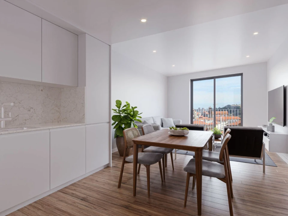 Apartamento T1 para Venda em Santa Marinha e São Pedro da Afurada Foto 5