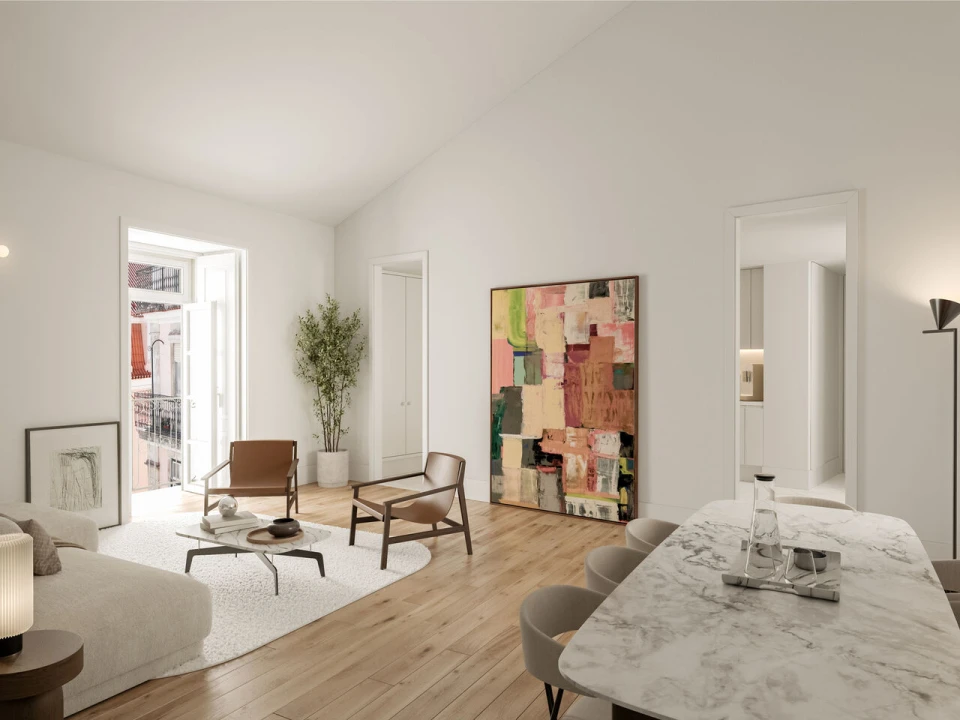 Apartamento T2 para Venda em Misericórdia Foto 5