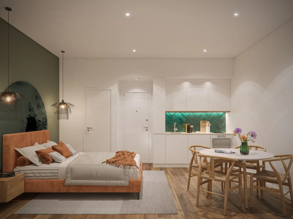 Apartamento T0 para Venda em Santo António Foto 6