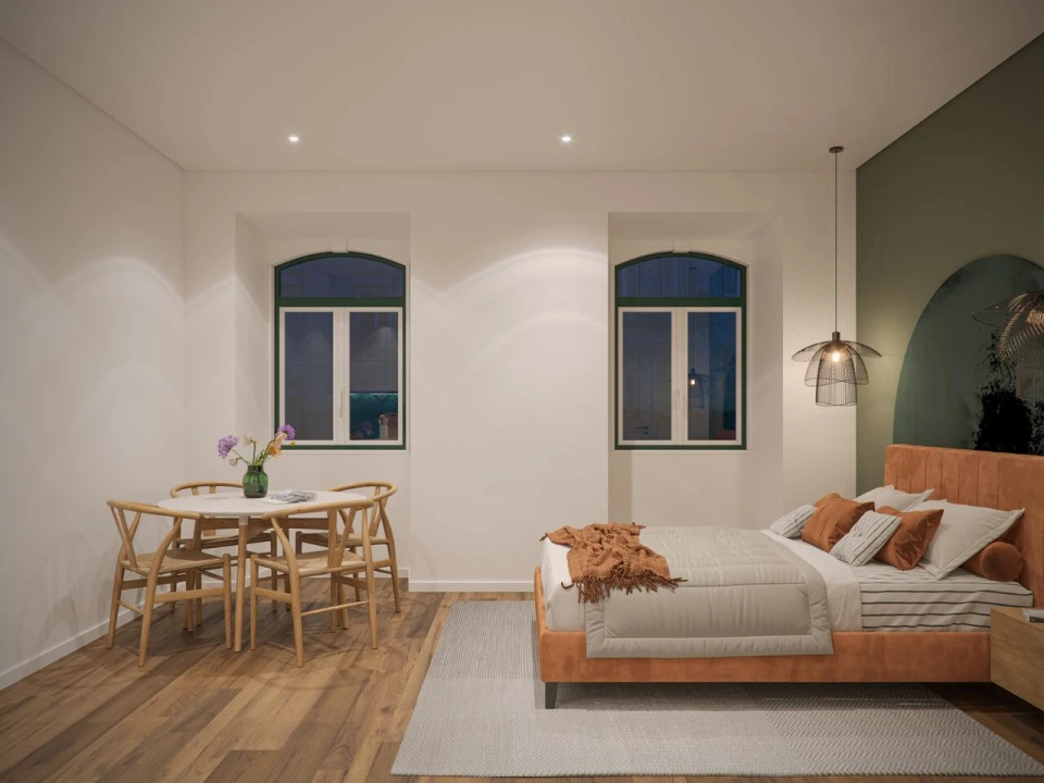 Apartamento T0 para Venda em Santo António Foto 8