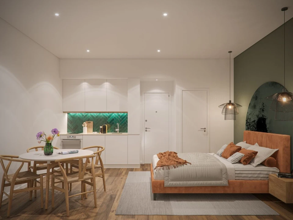 Apartamento T0 para Venda em Santo António Foto 12