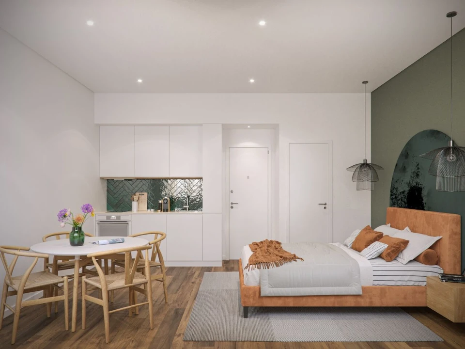 Apartamento T0 para Venda em Santo António Foto 13