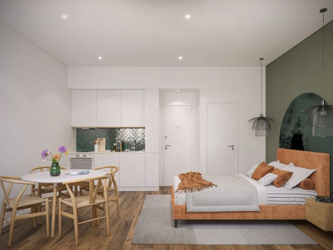 Apartamento T0 para Venda em Santo António Foto 13