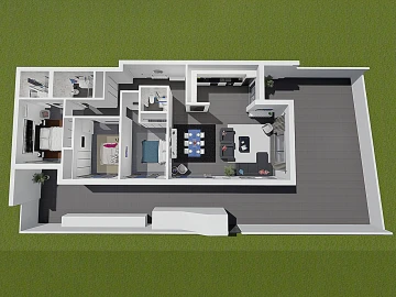 Apartamento T2 para Venda em Conceição e Cabanas de Tavira