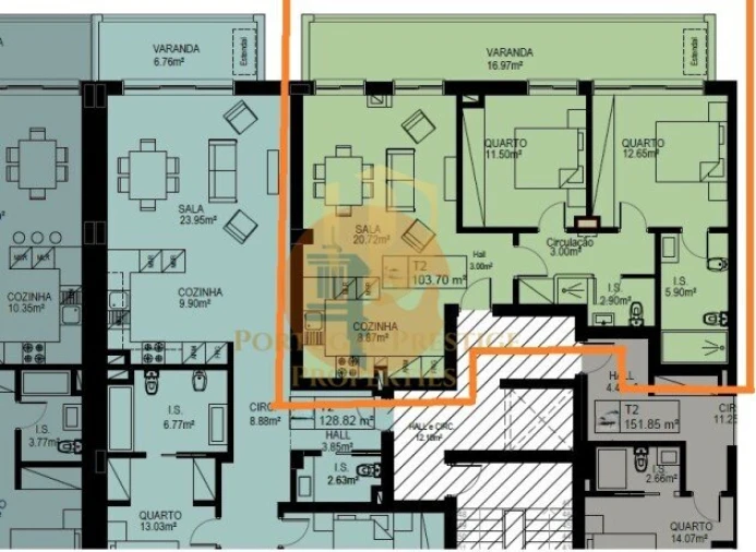 Apartamento T2 para Venda em Moncarapacho e Fuseta Foto 33