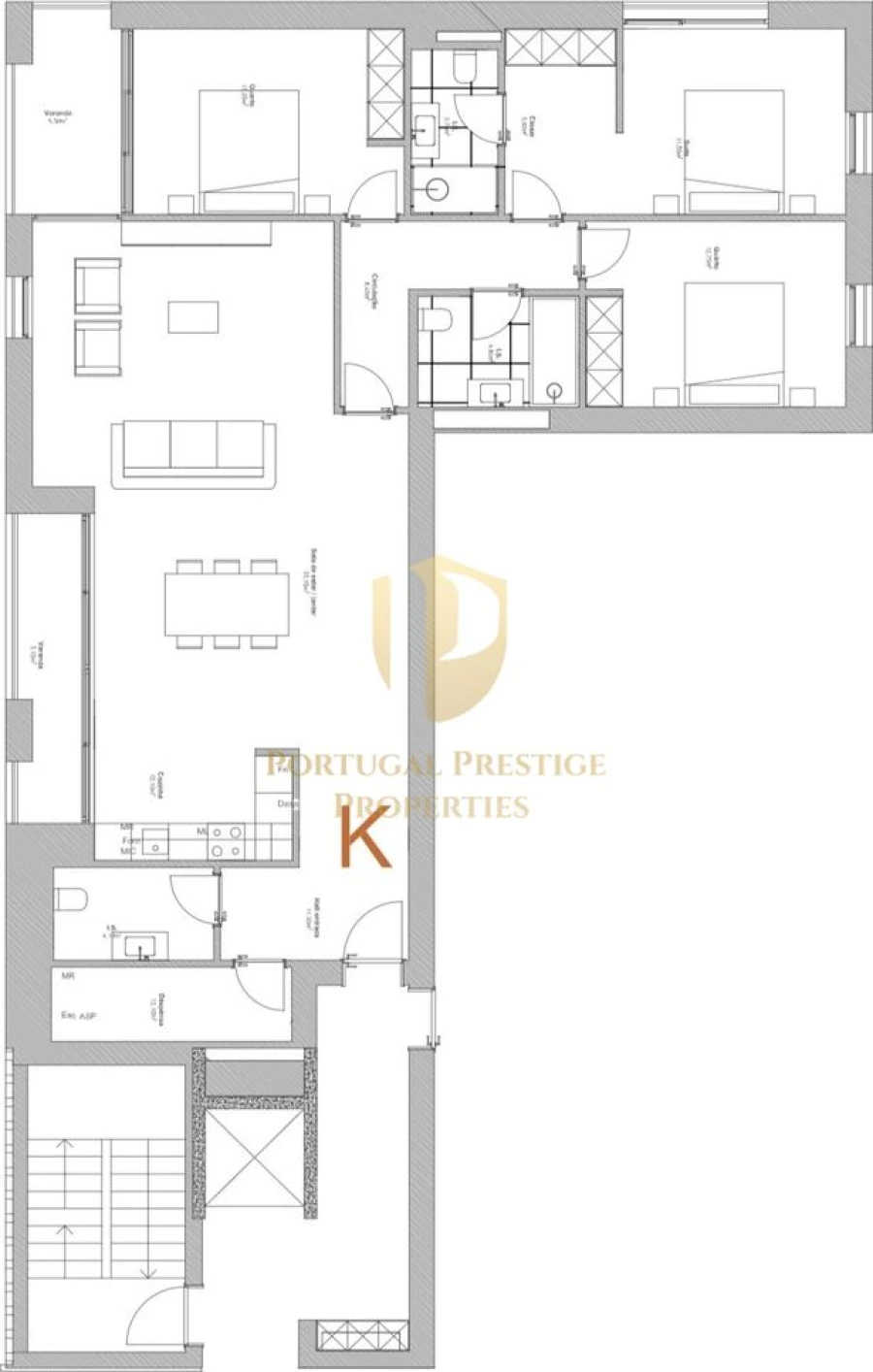 Apartamento T3 para Venda em Moncarapacho e Fuseta Foto 18