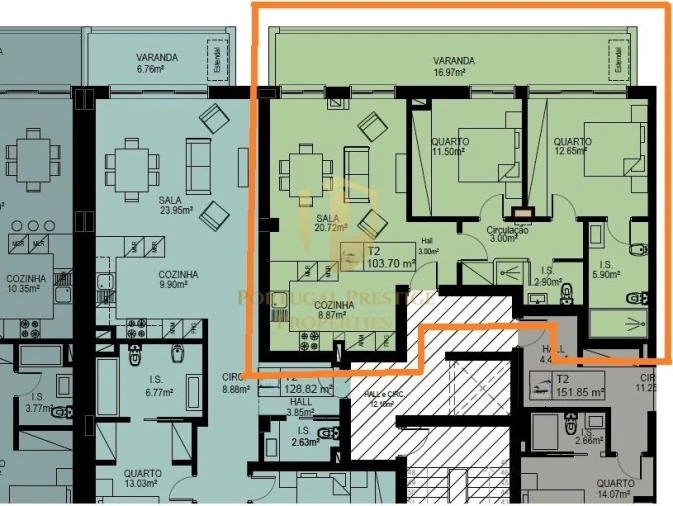 Apartamento T2 para Venda em Moncarapacho e Fuseta Foto 22