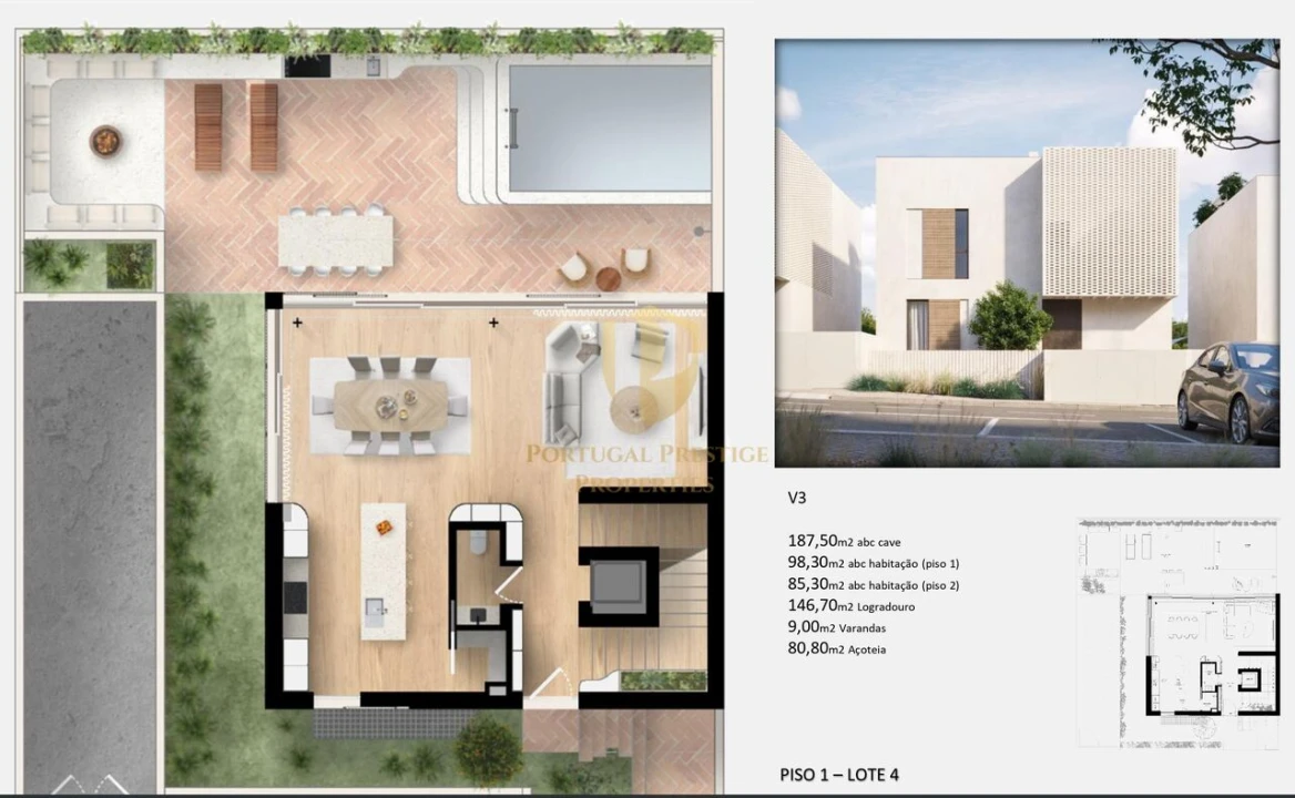 Moradia T3 para Venda em Moncarapacho e Fuseta Foto 9