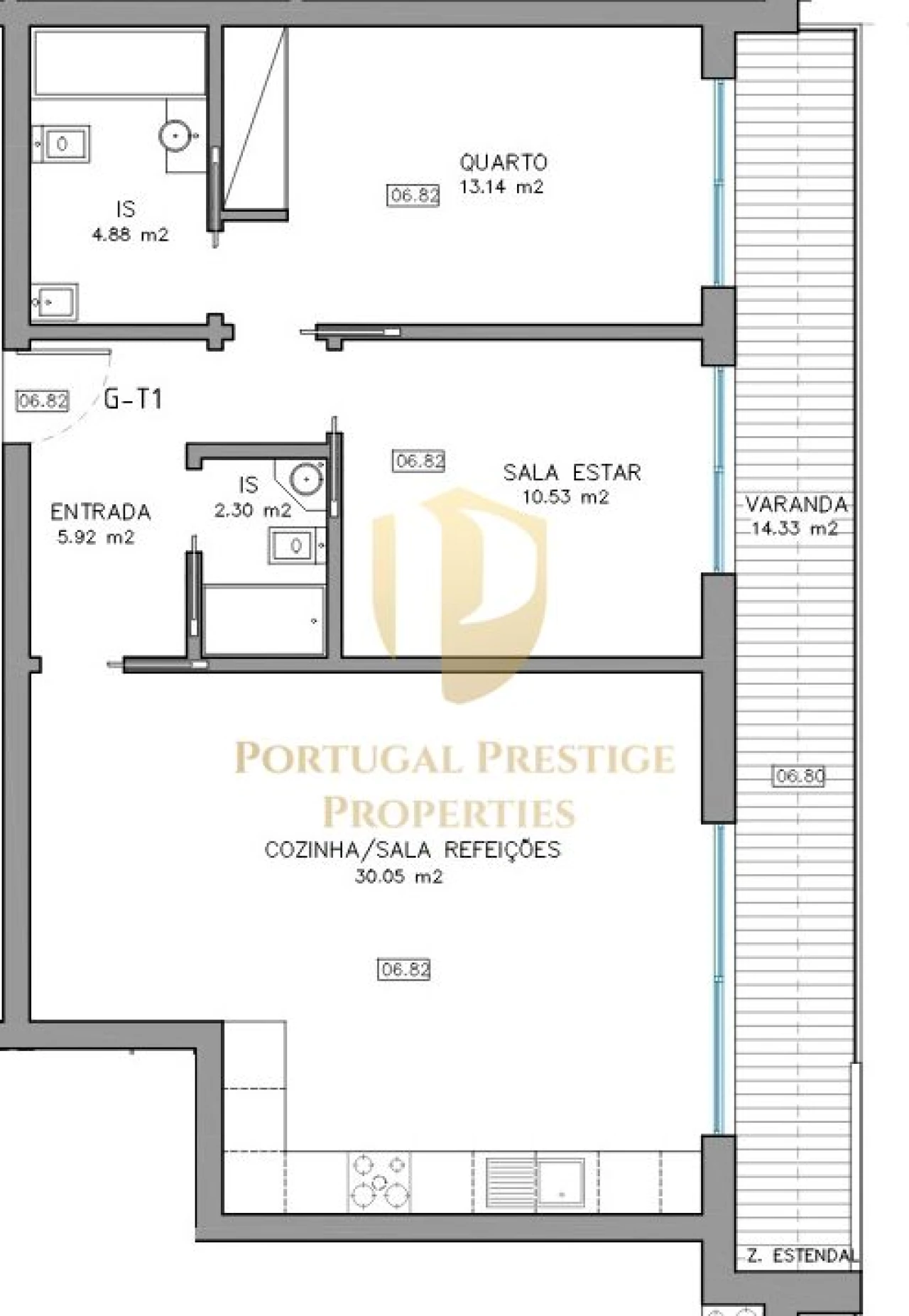 Apartamento T2 para Venda em Conceição e Cabanas de Tavira Foto 22
