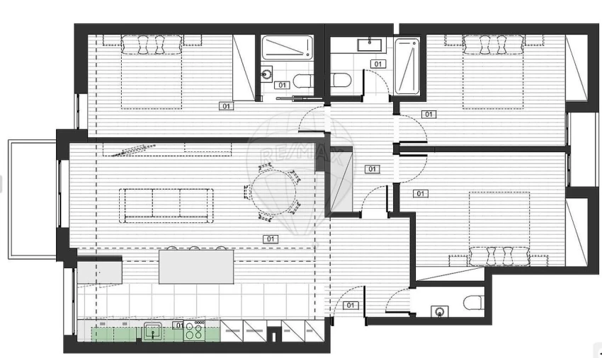 Apartamento T3 para Venda em Oeiras e São Julião da Barra, Paço de Arcos e Caxias Foto 21