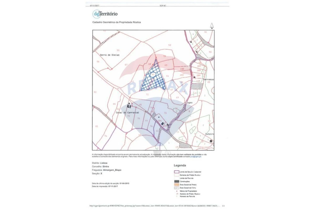 Terreno para Venda em Almargem do Bispo, Pêro Pinheiro e Montelavar Foto 1