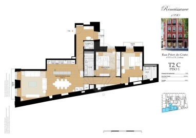 Apartamento T2 para Venda em Estrela