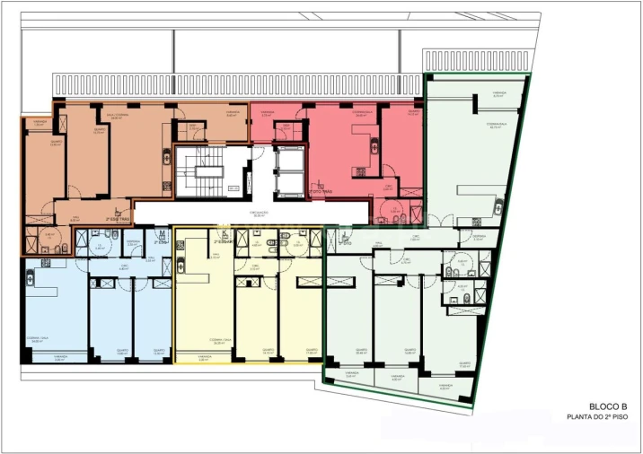 Apartamento T2 para Venda em Covilhã e Canhoso Foto 13
